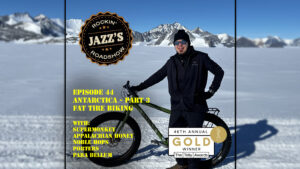 JRR S3:E44 – Antarctica Part 3 – Fat Tire Biking